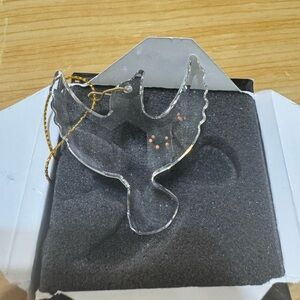 Pure crystal bird for car mirror